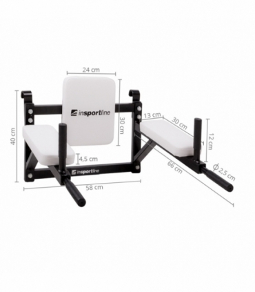 Bara tractiuni si abdomene inSPORTline LCR-11114B, Alb