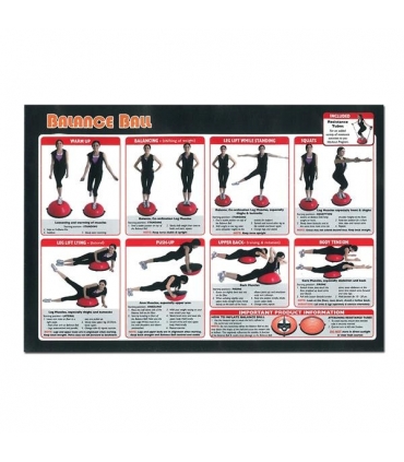 Disc de balans HMS BSX PRO Negru