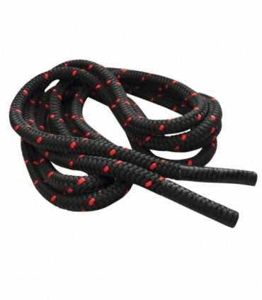 Franghie inSPORTline WaveRope 35mm x 12 m, Negru/Rosu