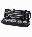 Set de gantere si haltere reglabile 55kg STC55 HMS