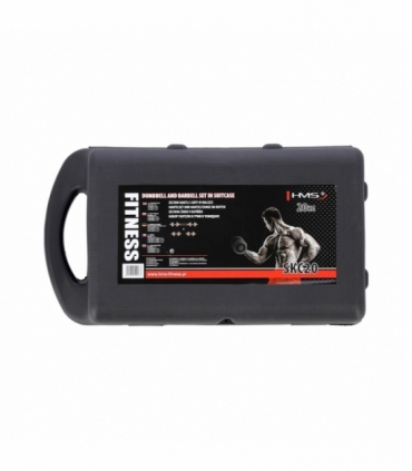 Set Haltera si Gantere HMS SKC20 de 20kg
